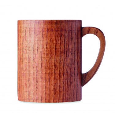Logotrade business gift image of: Oak wooden mug 280 ml
