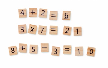 Logotrade promotional merchandise photo of: Wood educational counting game