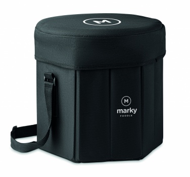 Logo trade promotional merchandise image of: Foldable insulated stool/table