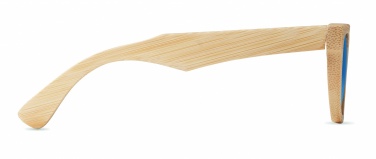 Logo trade corporate gift photo of: Sunglasses and case in bamboo KEILA
