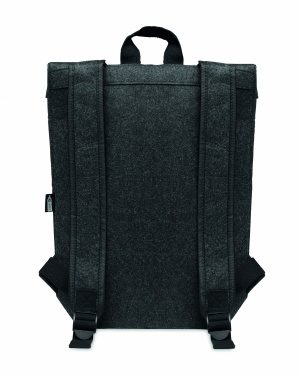 Logo trade promotional gifts picture of: RPET felt backpack
