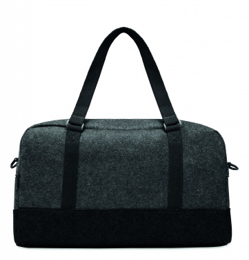 Logo trade advertising products image of: RPET felt weekend bag