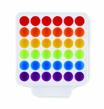 Logo trade promotional giveaways image of: Pop it fidget toy