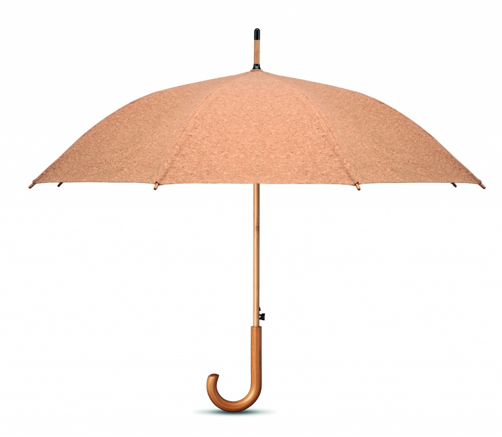 Logotrade promotional product picture of: 25 inch cork umbrella