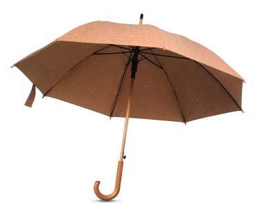 Logo trade corporate gifts picture of: 25 inch cork umbrella