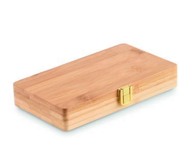 Logotrade promotional merchandise image of: 21 pcs tool set in bamboo case