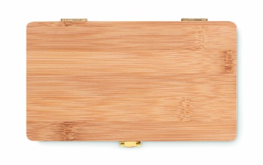 Logotrade promotional giveaway picture of: 21 pcs tool set in bamboo case