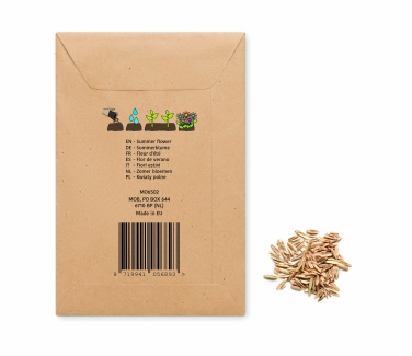 Logo trade business gifts image of: Flowers mix seeds in envelope
