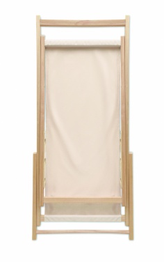 Logotrade corporate gift picture of: Beach chair in wood