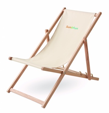 Logotrade promotional product image of: Beach chair in wood