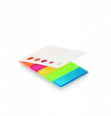 Logotrade corporate gift picture of: Seed paper page markers pad