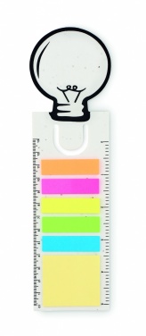 Logo trade promotional gifts picture of: Seed paper bookmark w/memo pad