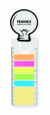 Logo trade promotional item photo of: Seed paper bookmark w/memo pad