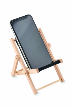 Logotrade promotional merchandise picture of: Deckchair-shaped phone stand