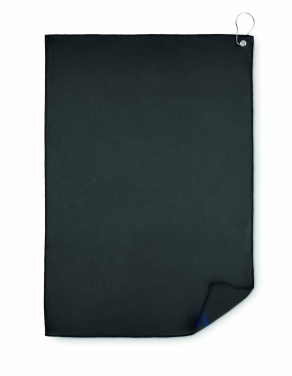 Logo trade promotional merchandise image of: RPET golf towel with hook clip