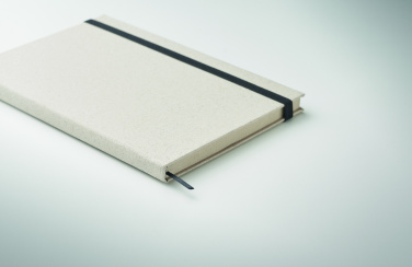 Logo trade advertising products image of: A5 grass notebook 80 lined