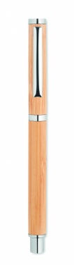 Logo trade promotional product photo of: Bamboo gel pen