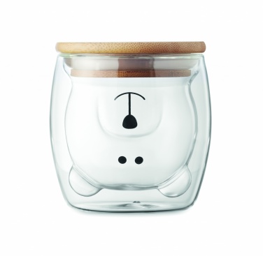 Logo trade promotional products picture of: Double wall borosilicate mug