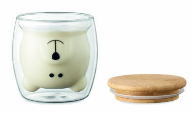 Logo trade promotional merchandise picture of: Double wall borosilicate mug