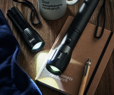 Logotrade advertising products photo of: Large aluminium LED flashlight