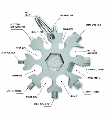 Logo trade promotional giveaways picture of: Stainless steel multi-tool