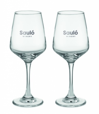 Logotrade corporate gifts photo of: Set of 2 wine glasses