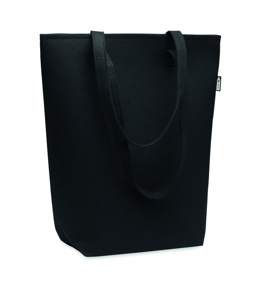 Logo trade promotional gift photo of: RPET felt event/shopping bag