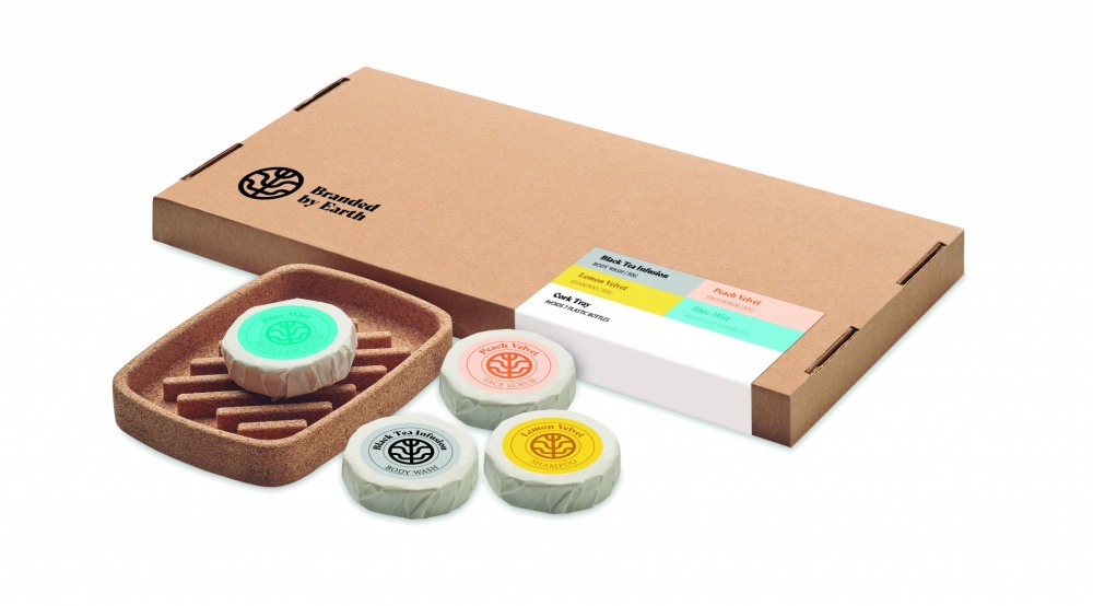 Logo trade corporate gift photo of: Vegan Gift beauty set