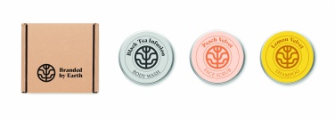 Logo trade advertising products picture of: Vegan Gift travel set