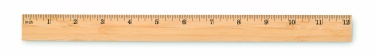 Logotrade corporate gift image of: Ruler in bamboo 30 cm