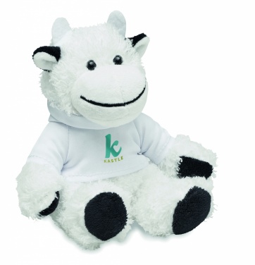 Logo trade corporate gifts picture of: Teddy cow plush