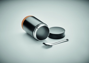 Logo trade business gift photo of: Double wall storage jar 400 ml