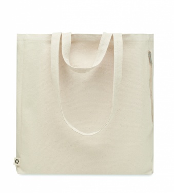 Logotrade corporate gift image of: Recycled cotton shopping bag
