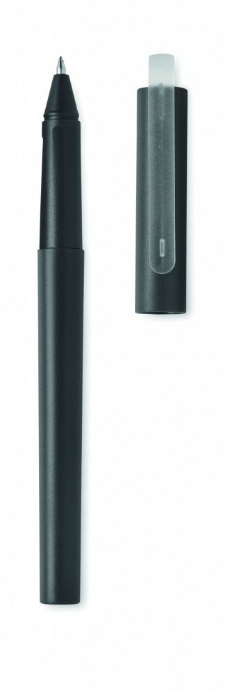 Logo trade promotional items picture of: RPET blue gel ink ball pen