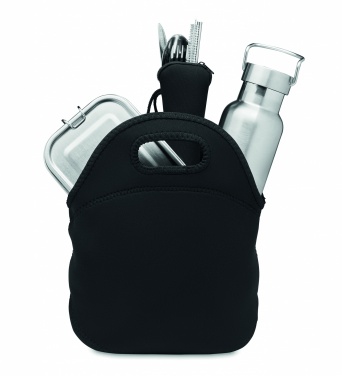 Logo trade advertising products picture of: Lunch set in stainless steel