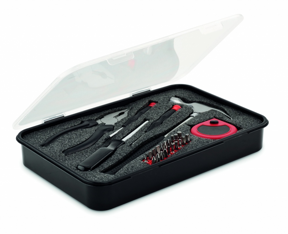 Logo trade promotional gifts image of: 25 piece multi-tool set