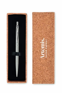 Logo trade advertising products image of: Recycled stainless steel pen