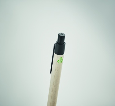 Logotrade advertising products photo of: Milk carton paper ball pen