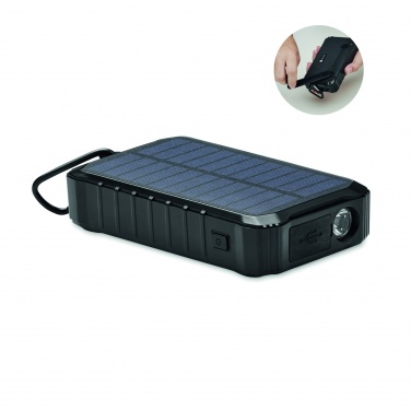 Logotrade promotional giveaways photo of: 8000 mAh solar dynamo charger