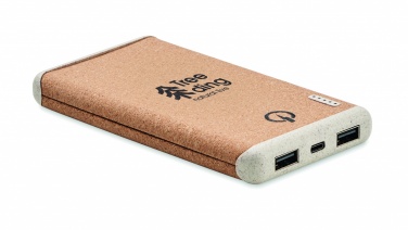 Logo trade promotional gifts picture of: Wireless 10000mAh PowerBank