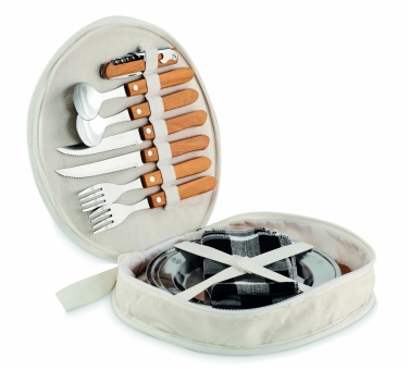 Logotrade business gift image of: Picnic 2 person set in pouch