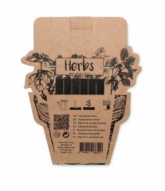 Logo trade corporate gift photo of: Herb seeds sticks