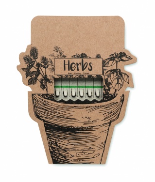 Logotrade corporate gifts photo of: Herb seeds sticks