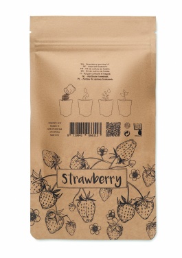 Logo trade corporate gifts image of: Strawberry growing kit