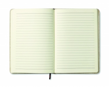 Logotrade promotional giveaways photo of: A6 canvas notebook lined