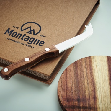 Logotrade corporate gift picture of: Acacia cheese board set Dresden