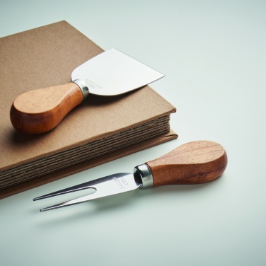 Logotrade advertising products photo of: Set of 4 cheese knives