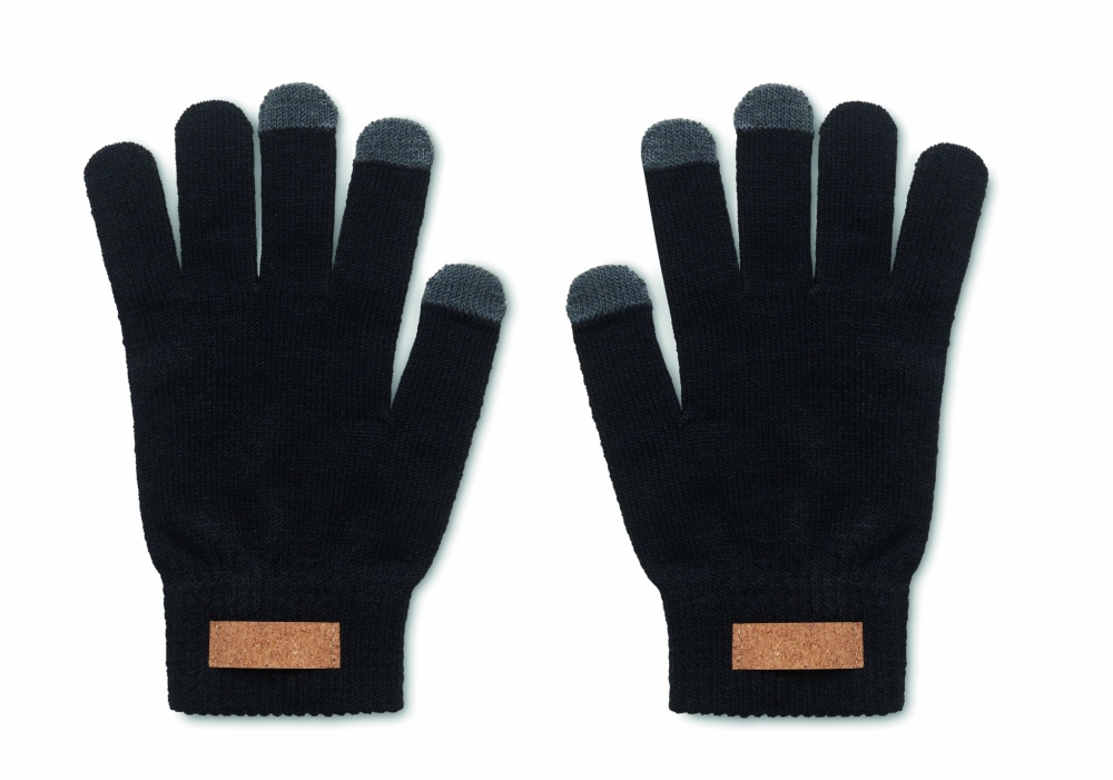 Logotrade promotional giveaway image of: RPET tactile gloves