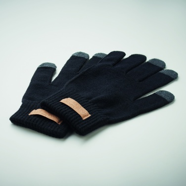 Logo trade promotional items picture of: RPET tactile gloves