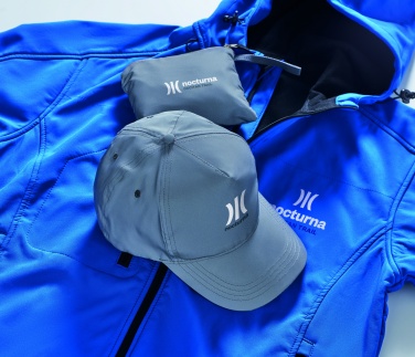 Logo trade corporate gifts image of: 5 panel reflective baseball cap